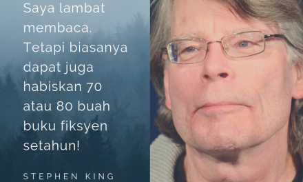 Stephen King: Penulis Pun Kena Baca Buku!