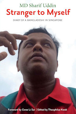 Kulit buku Stranger to Myself karangan Sharif Uddin ~ foto Goodreads