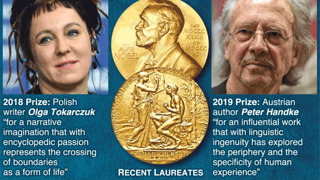 Penulis Eropah Menangi Hadiah Nobel Sastera