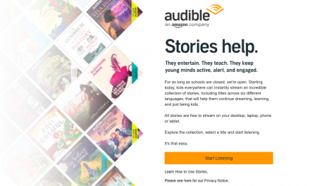 Audible menawarkan buku audio secara percuma sempena pandemik!