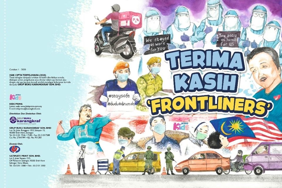 Cikgu Khairul Hasilkan Buku Kanak-Kanak Mengenai Covid-19