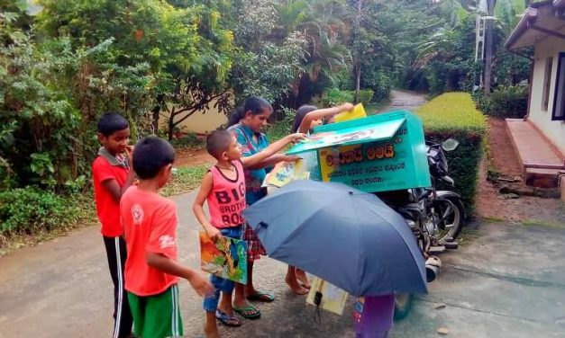 Buku Atas Basikal: Pemuda Sri Lanka Buat Perpustakaan Bergerak